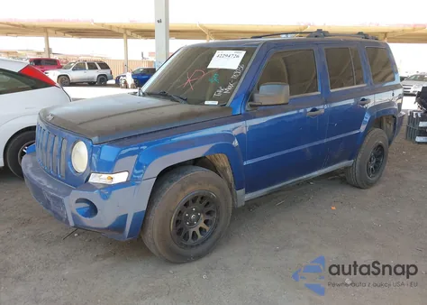 2009 Jeep Patriot Sport из США, поврежденный, VIN 1J8FF28B09D183036
